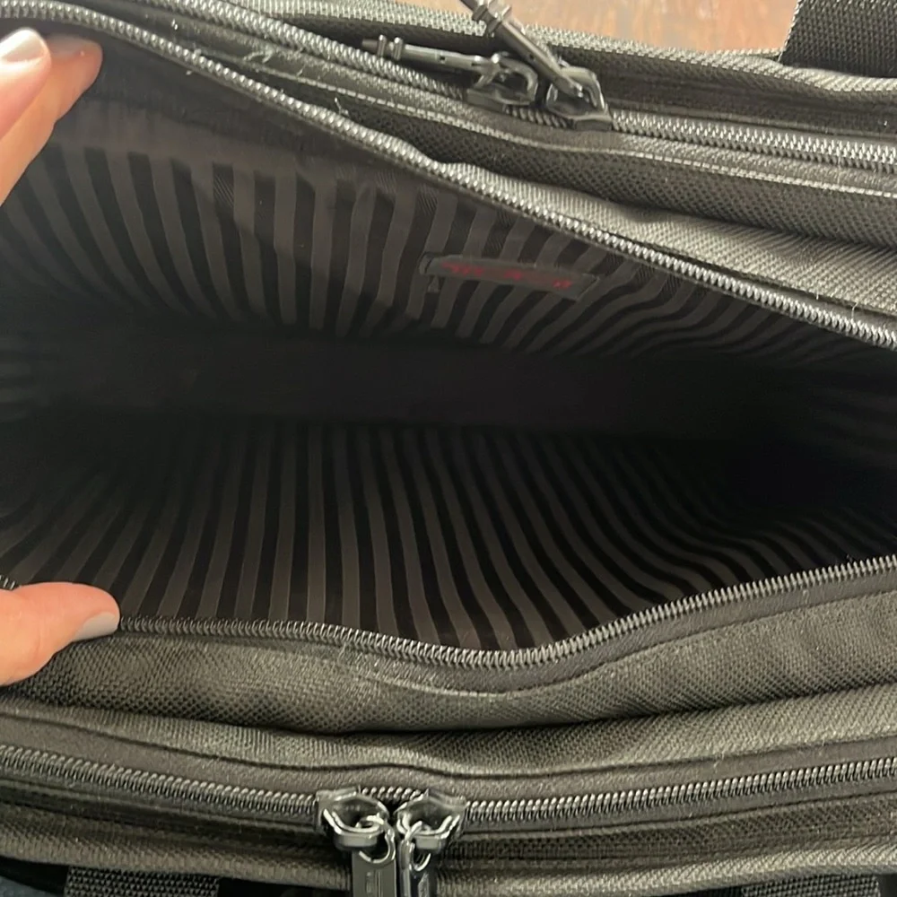 Tumi Alpha series large 17” briefcase